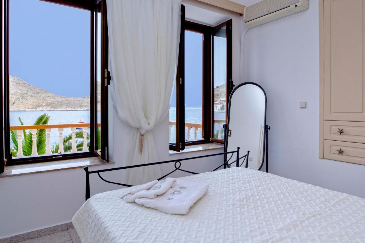 Villa Skiadeni Chalki Town Exterior foto